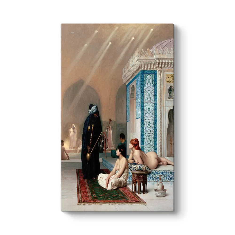 Jean Leon Gerome - Harem Pool Tablosu - Model 35